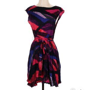 Alice + Olivia Pink Purple Casual Dress SM